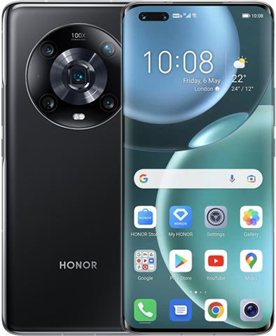 HONOR Magic4 Pro シアン 256GB LGE-NX9 Honor Magic4 Pro 5G LGE-NX9 Cyan 256GB 8GB RAM Gsm Unlocked Phone